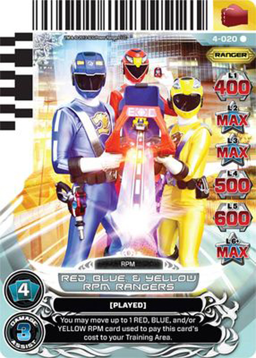Red, Blue, and Yellow RPM Rangers 020
